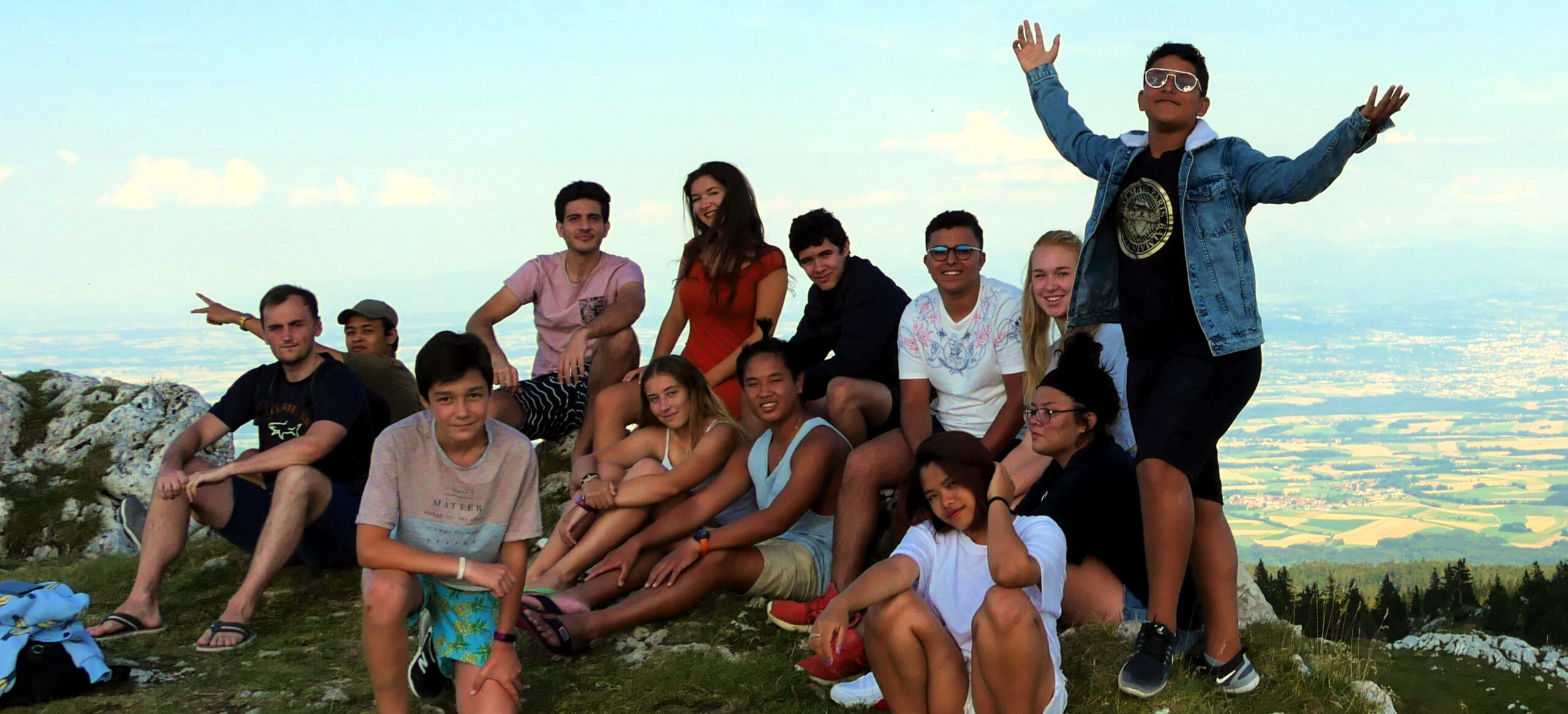 Camp d'été suisse à Lausanne - étudiants internationaux Lémania